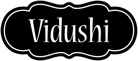 Vidushi welcome logo