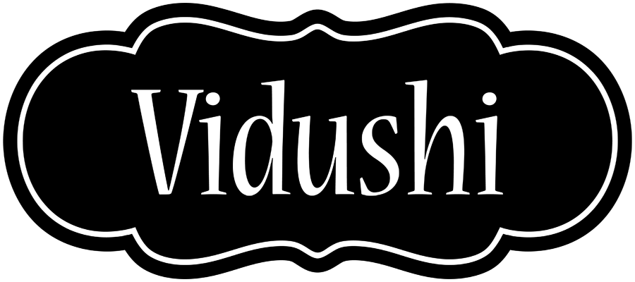 Vidushi welcome logo