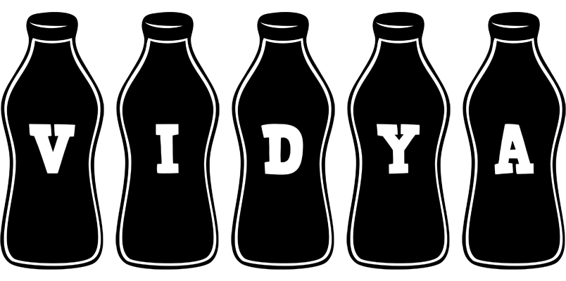 Vidya bottle logo