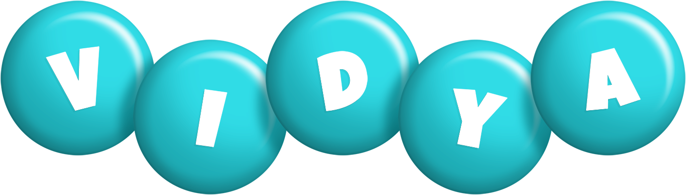 Vidya candy-azur logo