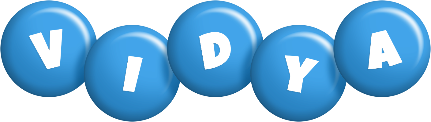 Vidya candy-blue logo