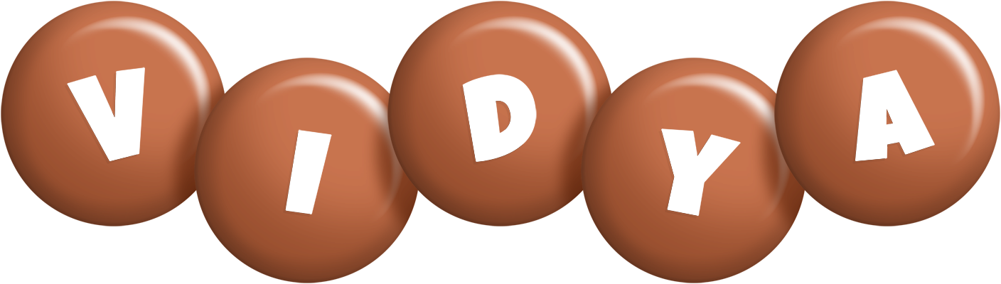 Vidya candy-brown logo