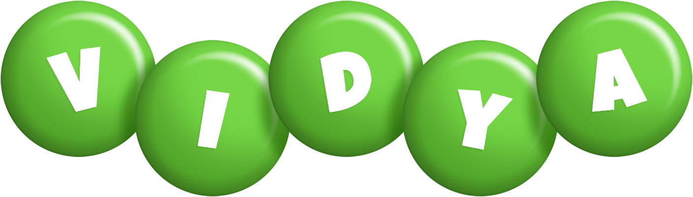 Vidya candy-green logo