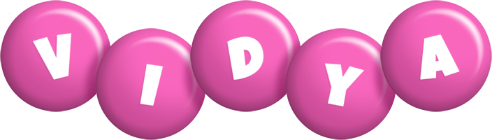 Vidya candy-pink logo