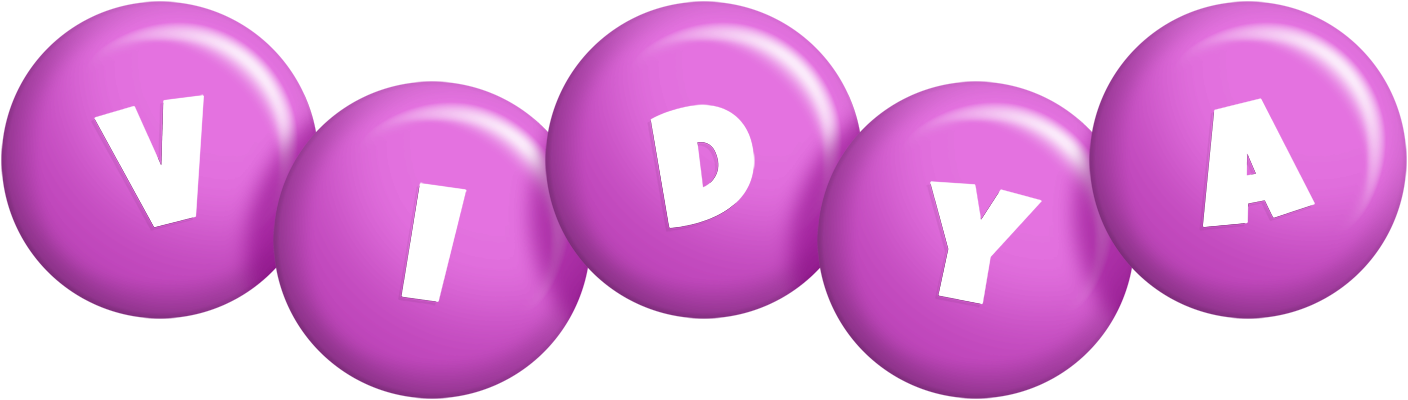 Vidya candy-purple logo