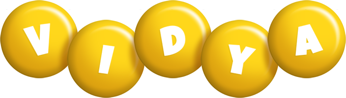 Vidya candy-yellow logo
