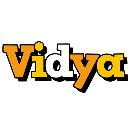 Vidya cartoon logo