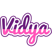 Vidya cheerful logo