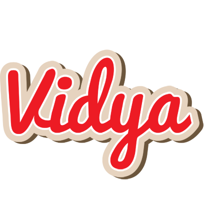 Vidya chocolate logo