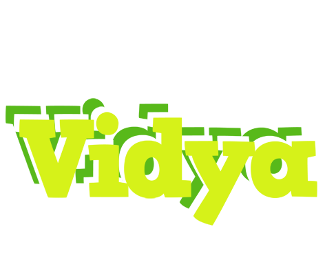 Vidya citrus logo