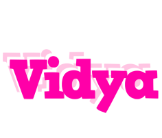 Vidya dancing logo