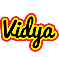 Vidya flaming logo