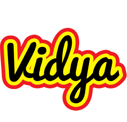 Vidya flaming logo