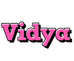 Vidya girlish logo