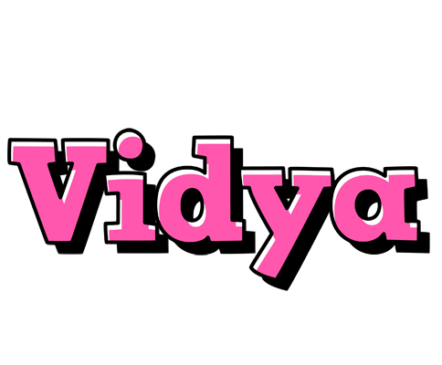Vidya girlish logo