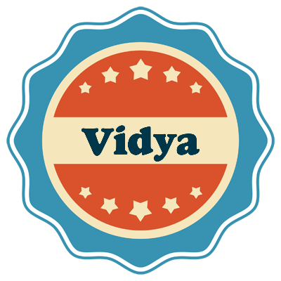 Vidya labels logo