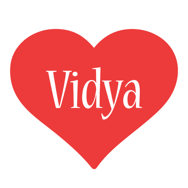 Vidya love logo