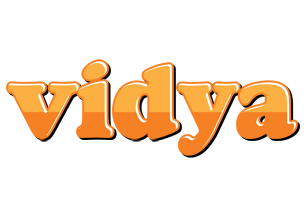 Vidya orange logo