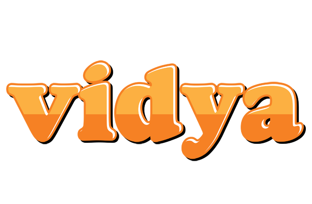 Vidya orange logo