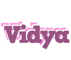 Vidya relaxing logo