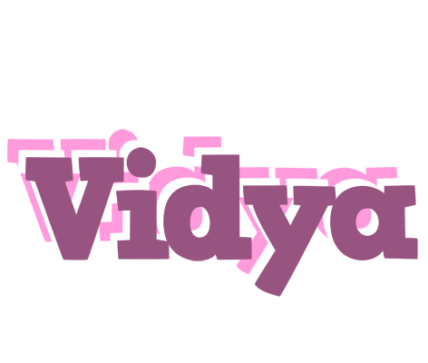 Vidya relaxing logo