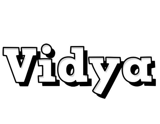 Vidya snowing logo