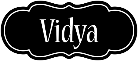 Vidya welcome logo