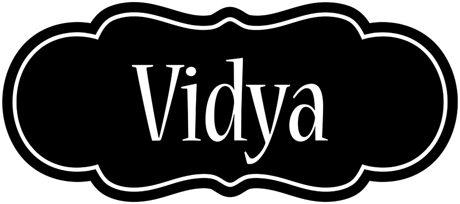 Vidya welcome logo