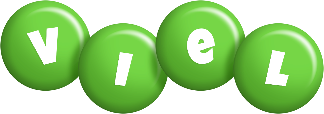 Viel candy-green logo