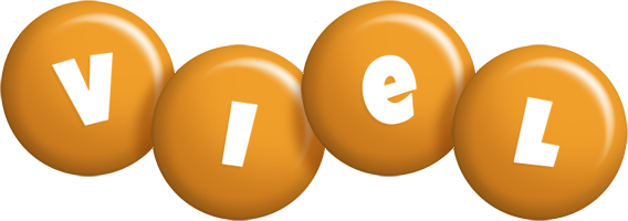 Viel candy-orange logo