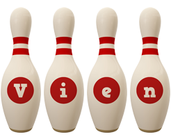 Vien bowling-pin logo