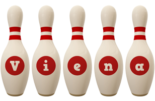 Viena bowling-pin logo