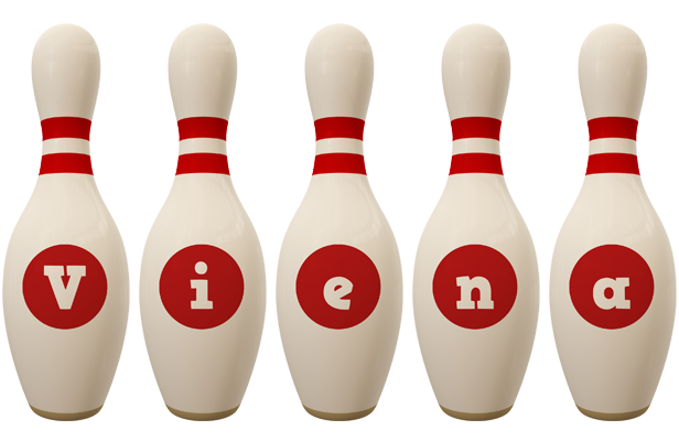 Viena bowling-pin logo