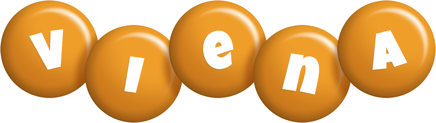 Viena candy-orange logo