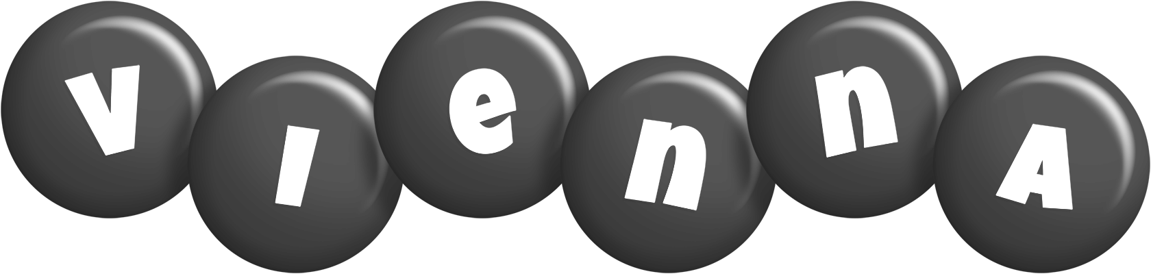 Vienna candy-black logo