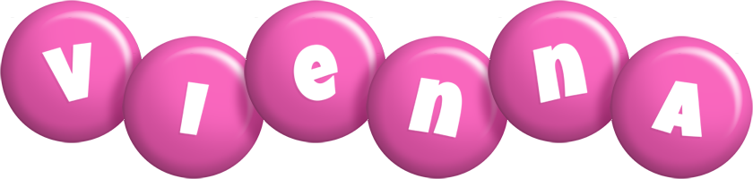 Vienna candy-pink logo