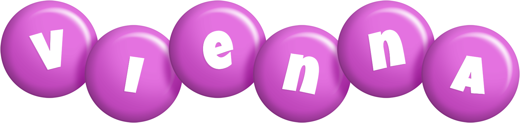 Vienna candy-purple logo