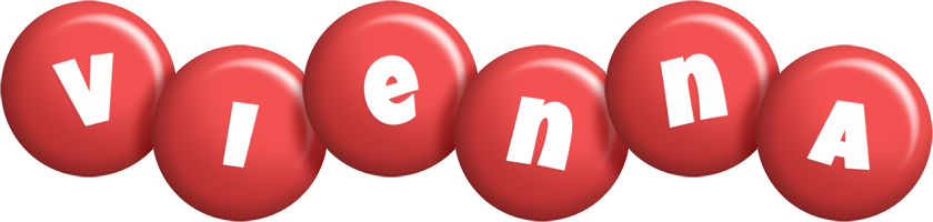 Vienna candy-red logo
