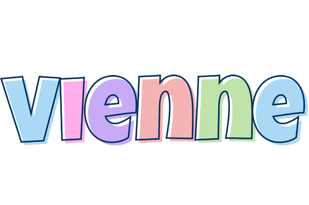 Vienne pastel logo
