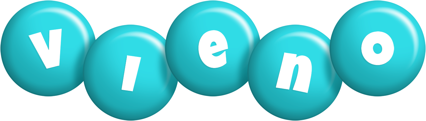 Vieno candy-azur logo