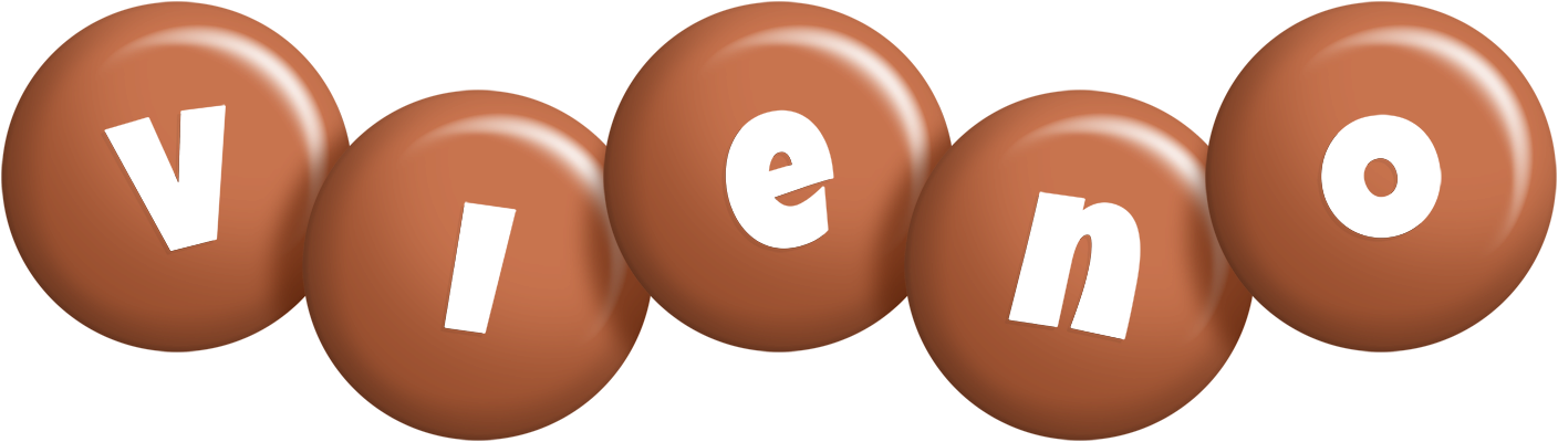 Vieno candy-brown logo