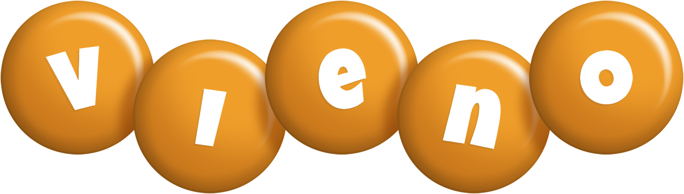 Vieno candy-orange logo