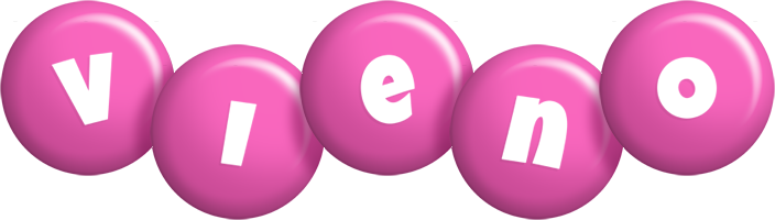 Vieno candy-pink logo