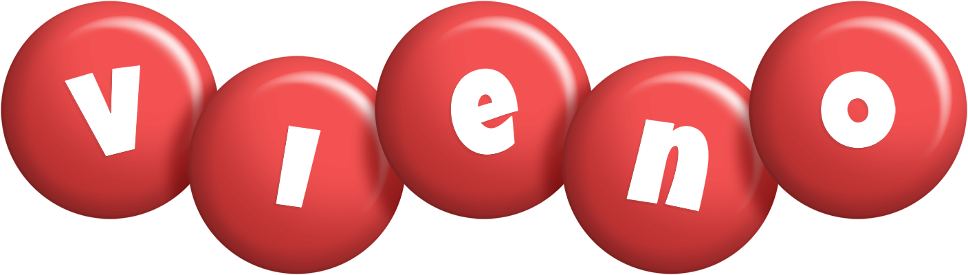 Vieno candy-red logo