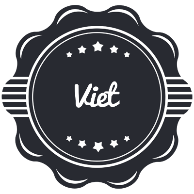 Viet badge logo