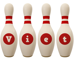 Viet bowling-pin logo