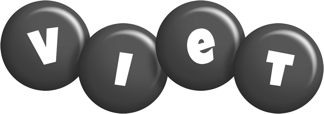 Viet candy-black logo
