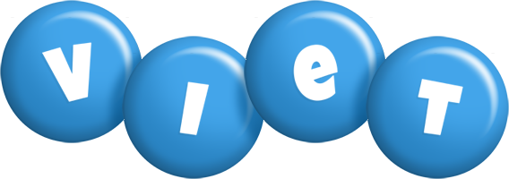Viet candy-blue logo
