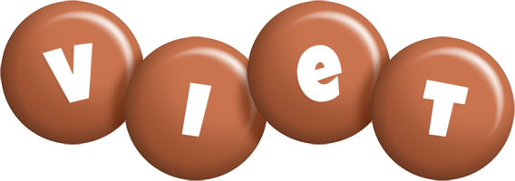 Viet candy-brown logo