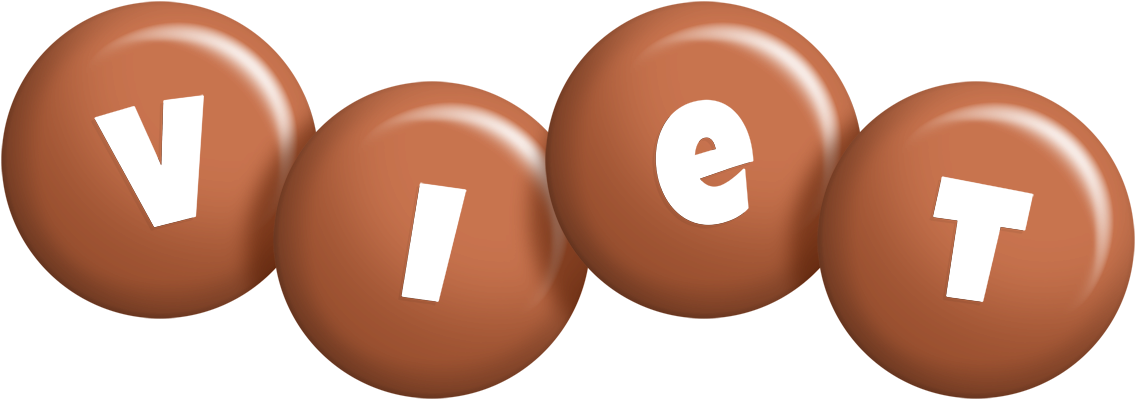 Viet candy-brown logo